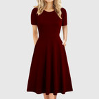 Retro A-Line Summer Dress