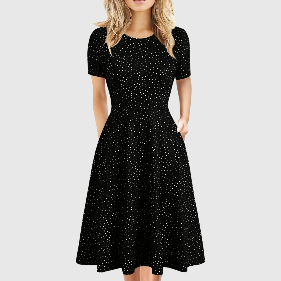 Retro A-Line Summer Dress