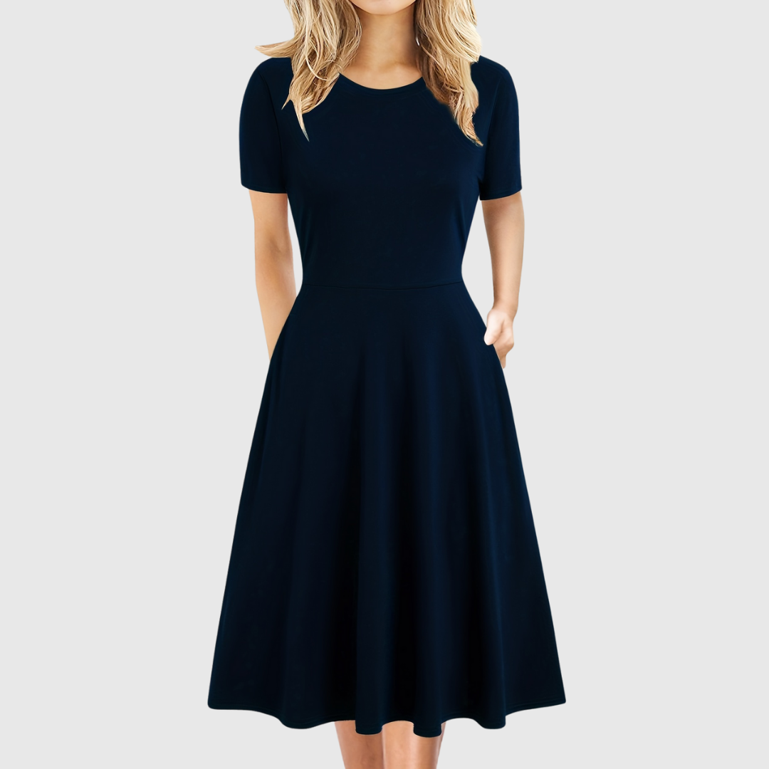 Retro A-Line Summer Dress