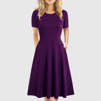 Retro A-Line Summer Dress