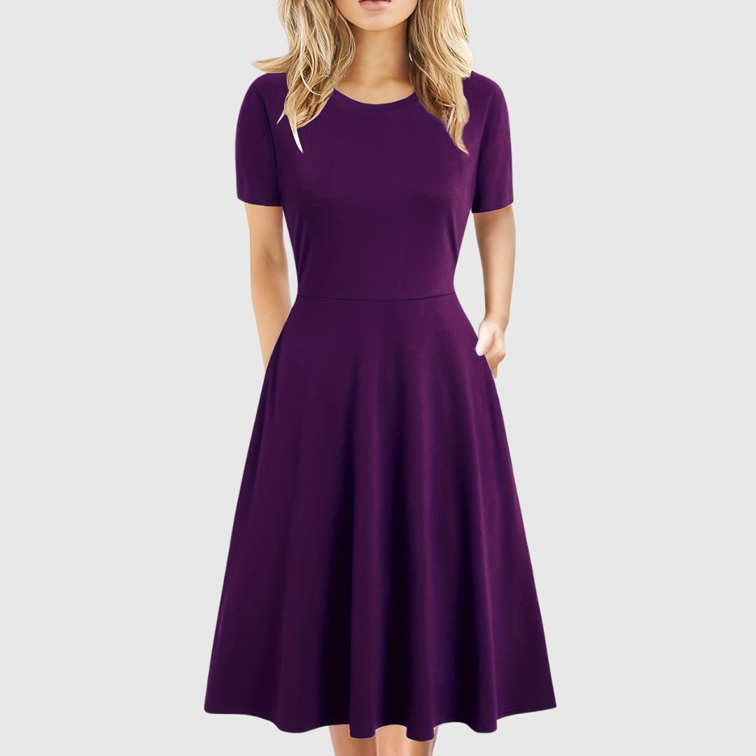 Retro A-Line Summer Dress