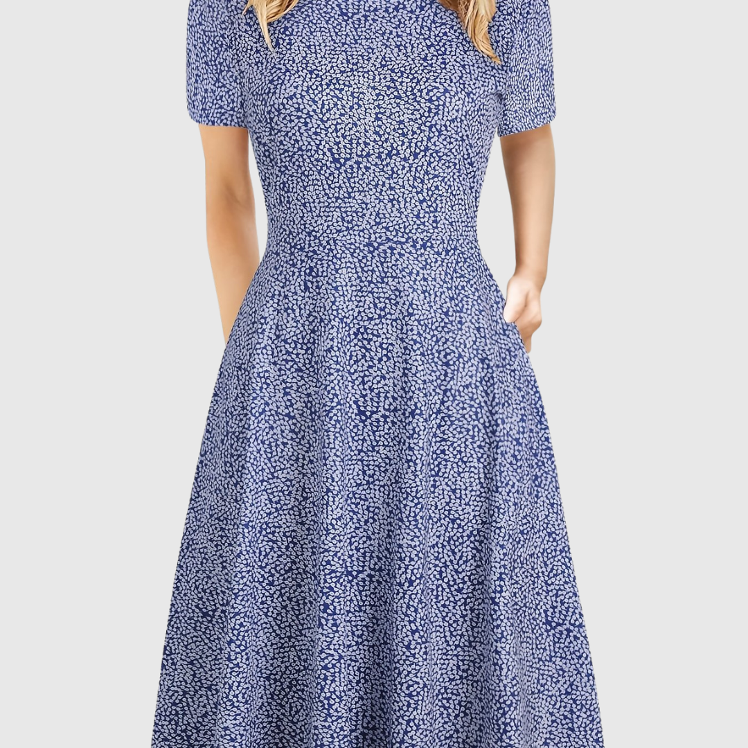 Women's Retro A-Line Summer Dress
