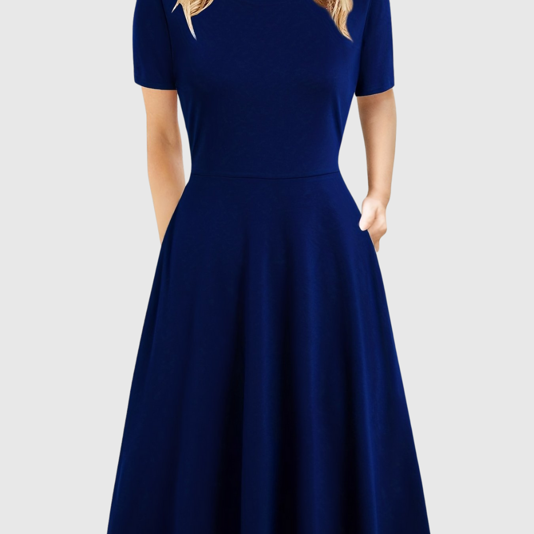 Women's Retro A-Line Summer Dress