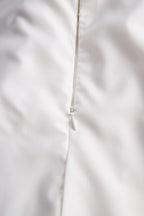 Contrast Trim Halter Blouse