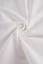 Contrast Trim Halter Blouse