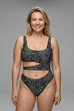 Cutout Spaghetti Strap Swimsuit